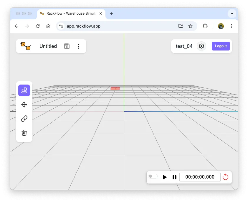 Rackflow Editor Mode